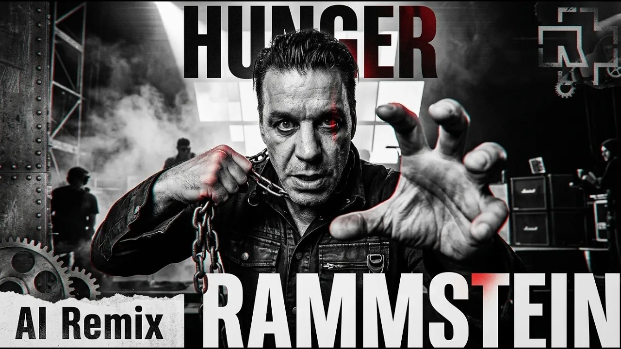 HUNGER - Rammstein Inspired Industrial Metal AI Metal
