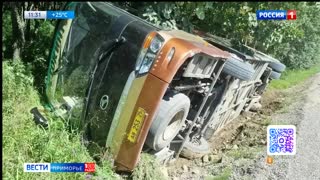 Во Владивостоке на объездной трассе этой ночью сгорел свежий автомобиль